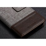 Funda Sony Xperia XZ2 Muxma efecto tela y piel