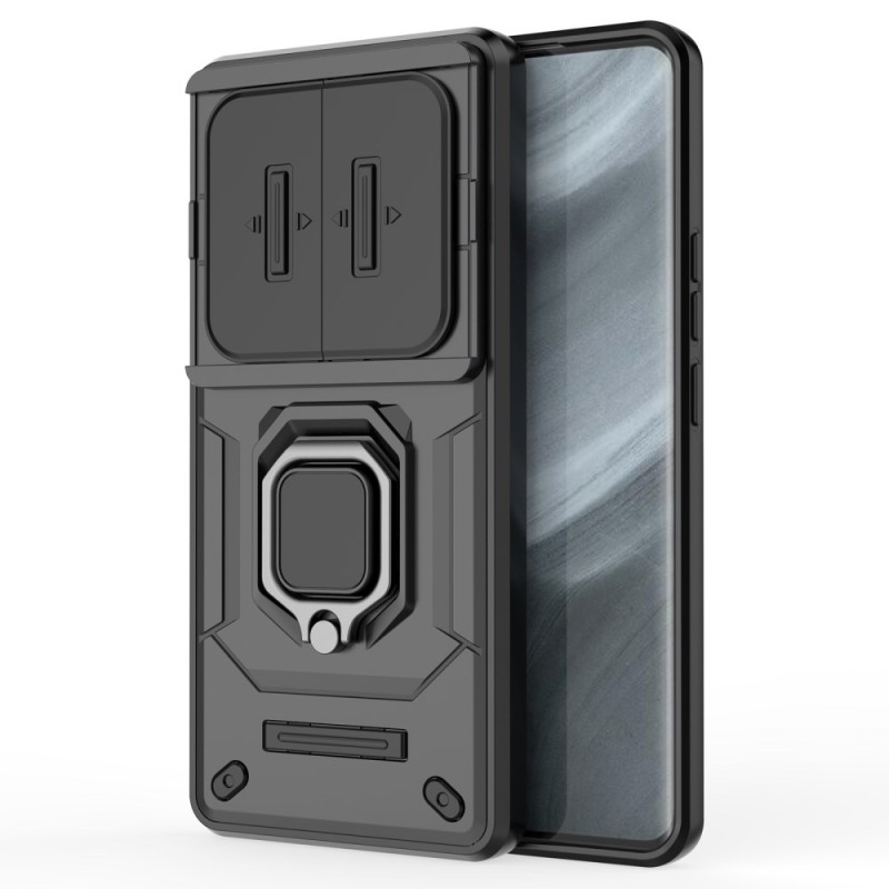 Funda Realme 12 Pro 5G / 12 Pro Plus 5G Protección de lente deslizante y anillo de soporte