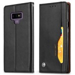 Funda Flip Cover Samsung Galaxy Note 9 Leatherette Card Funda