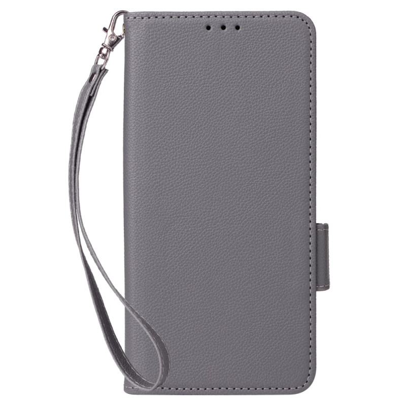 Funda OnePlus Nord CE 4 Lite 5G Textura Litchi Colgante
