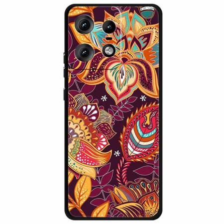 Funda Flor Dorada Motorola...