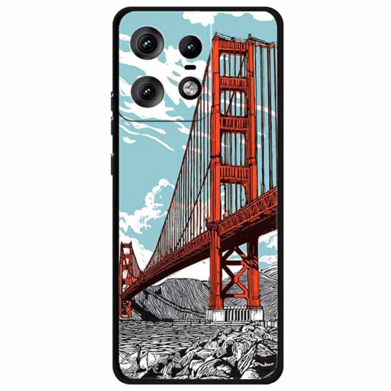 Funda Motorola Edge 50 Pro Golden Gate Bridge