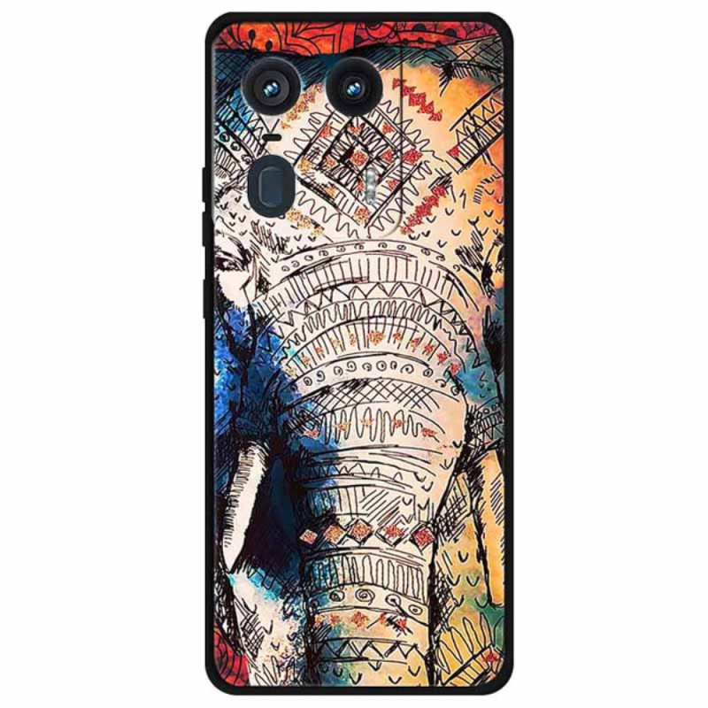 Funda Motorola Edge 50 Ultra Elefante