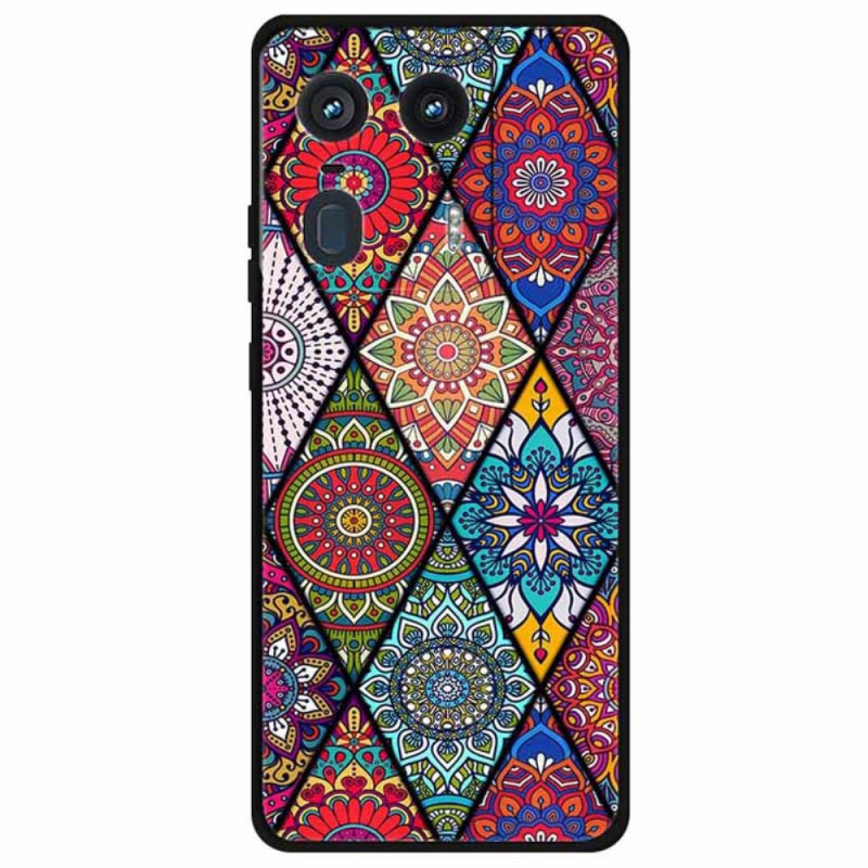 Funda Motorola Edge 50 Ultra Mandala Flores