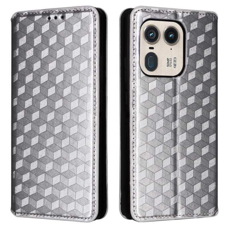 Flip Cover Motorola Edge 50 Ultra Diamond Print