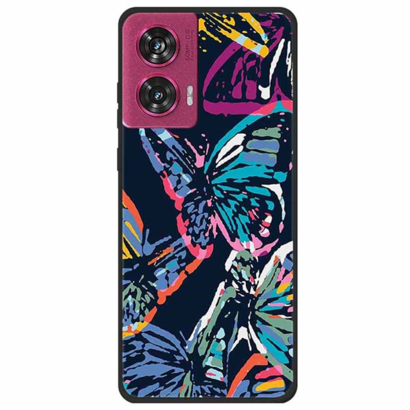 Funda Motorola Edge 50 Fusion Mariposa Pintada