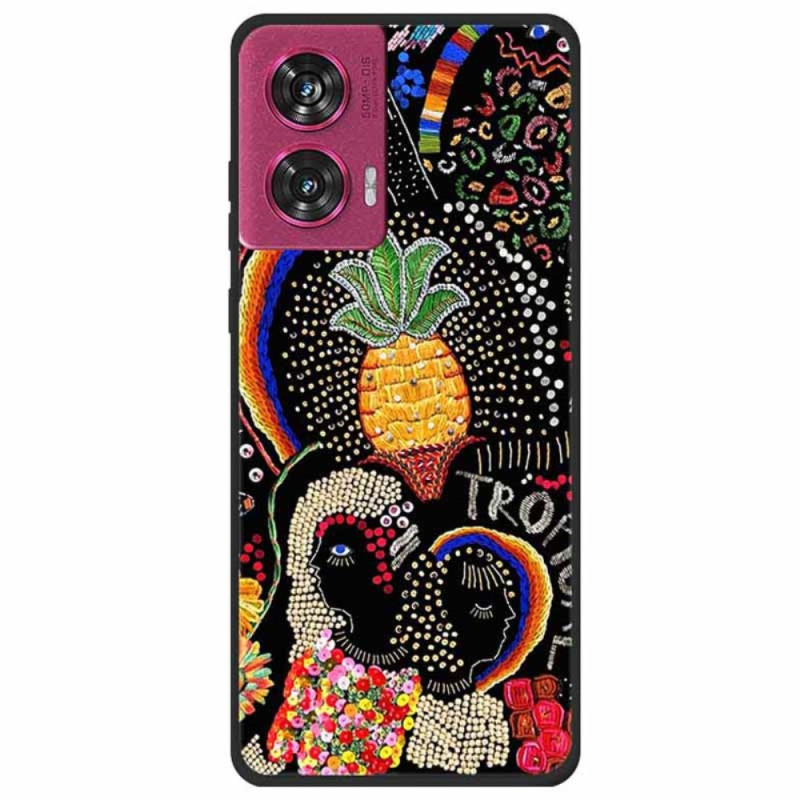 Funda Motorola Edge 50 Fusion Flor de piña