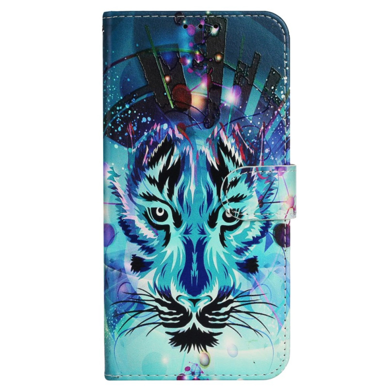 Funda para iPhone 16 motivo Lobo con colgante
