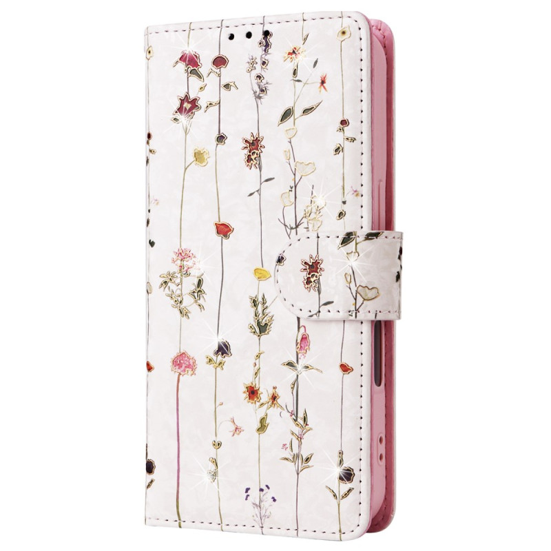 Funda iPhone 16 Tecnología RFID Bloqueo Flores