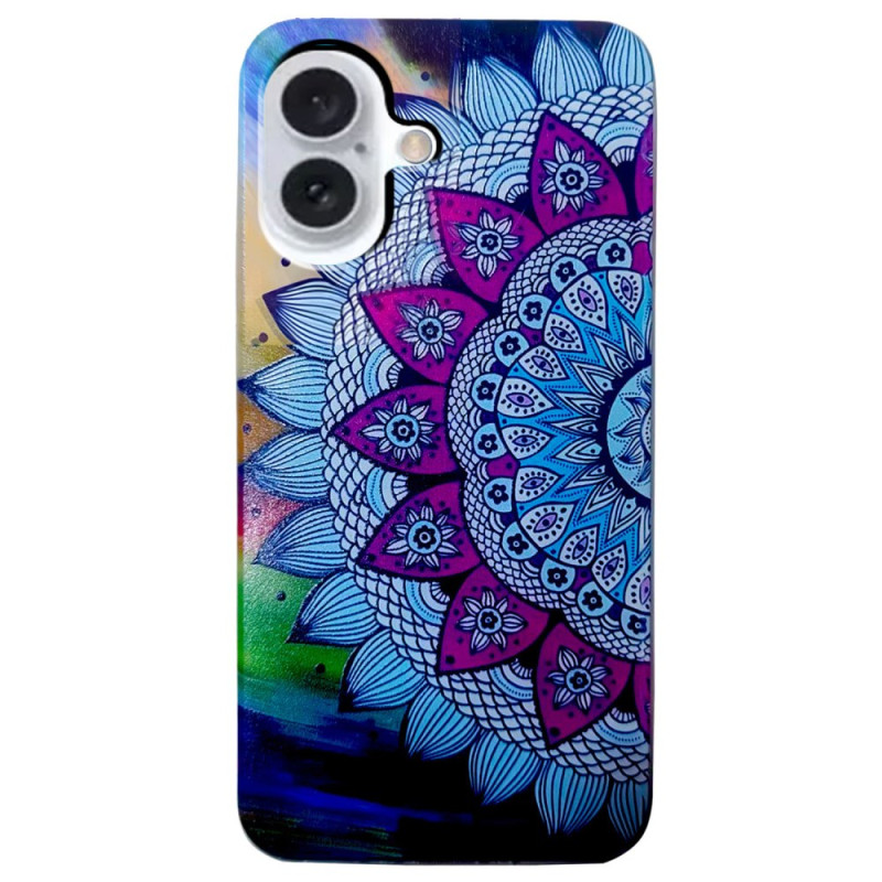 Funda Mandala Flower iPhone 16