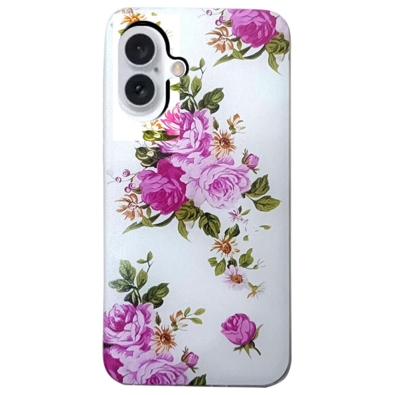 Funda Flor Rosa iPhone 16