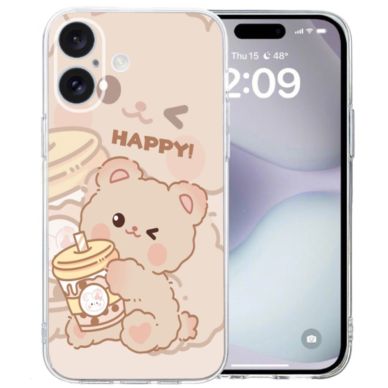 Funda iPhone 16 HAPPPY