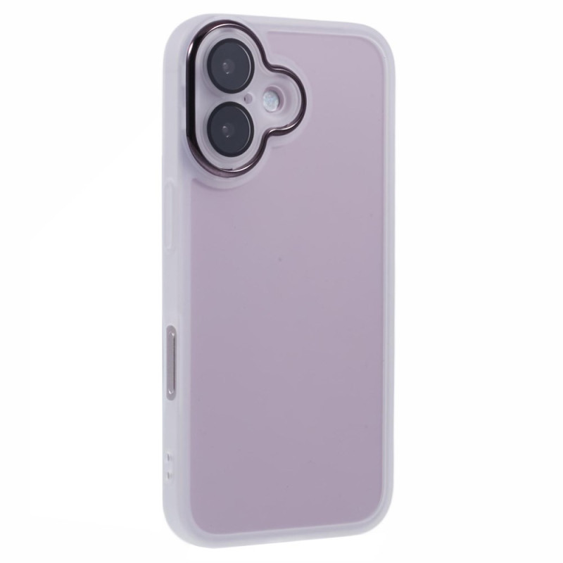 Funda transparente de color para iPhone 16