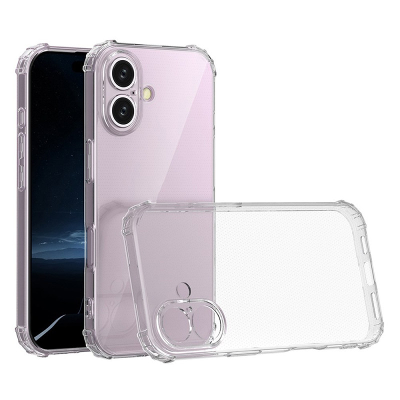 Funda reforzada transparente para iPhone 16