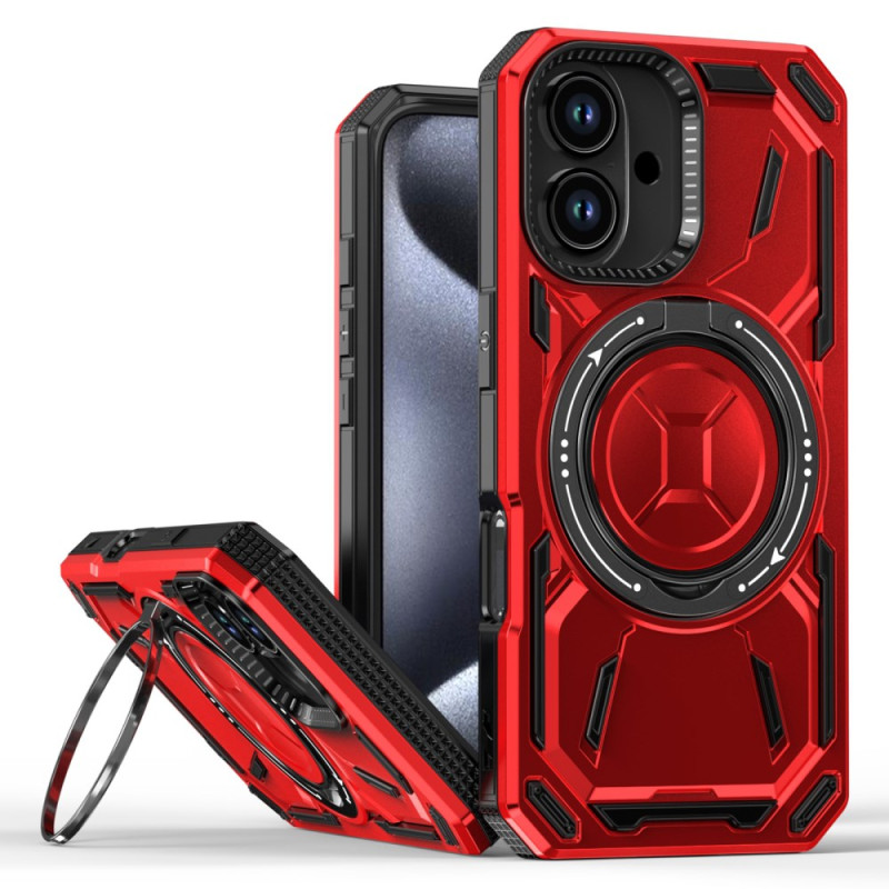 Funda magnética con soporte para iPhone 16