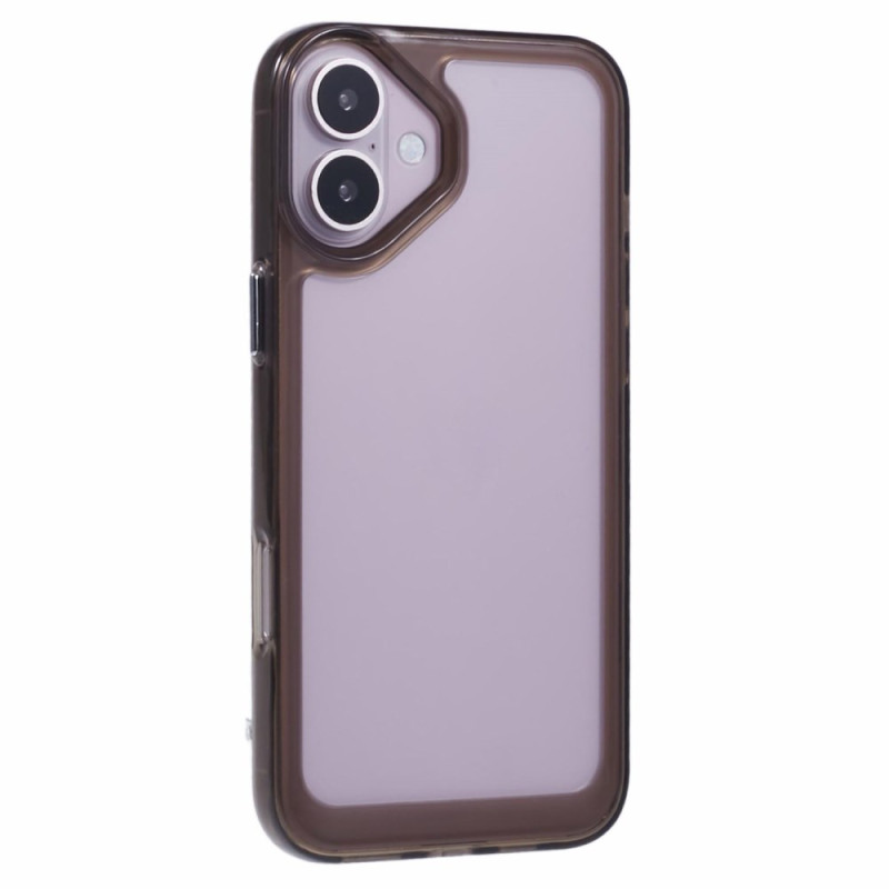 Funda híbrida transparente iPhone 16