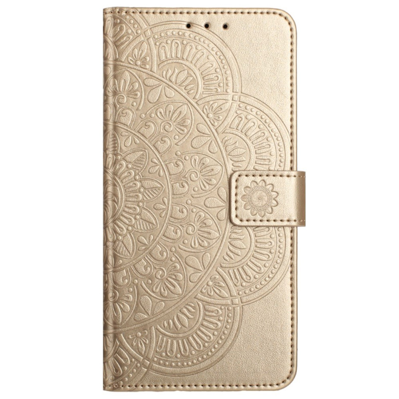 Funda para iPhone 16 Patrón mandala con colgante
