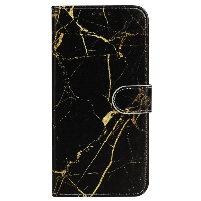 Funda iPhone 16 Plus Mármol Negro Oro