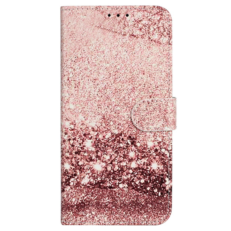 Funda iPhone 16 Plus Marble Motif Rosa