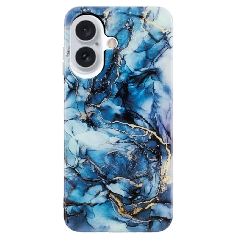 Funda iPhone 16 Plus Diseño mármol