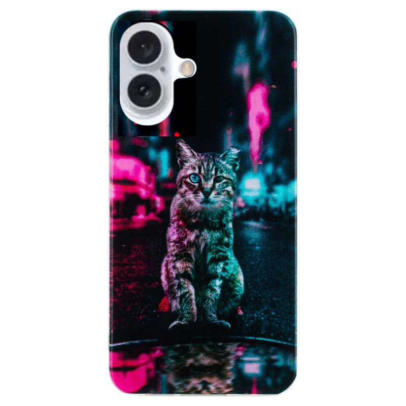 Funda iPhone 16 Plus Chat en Ville