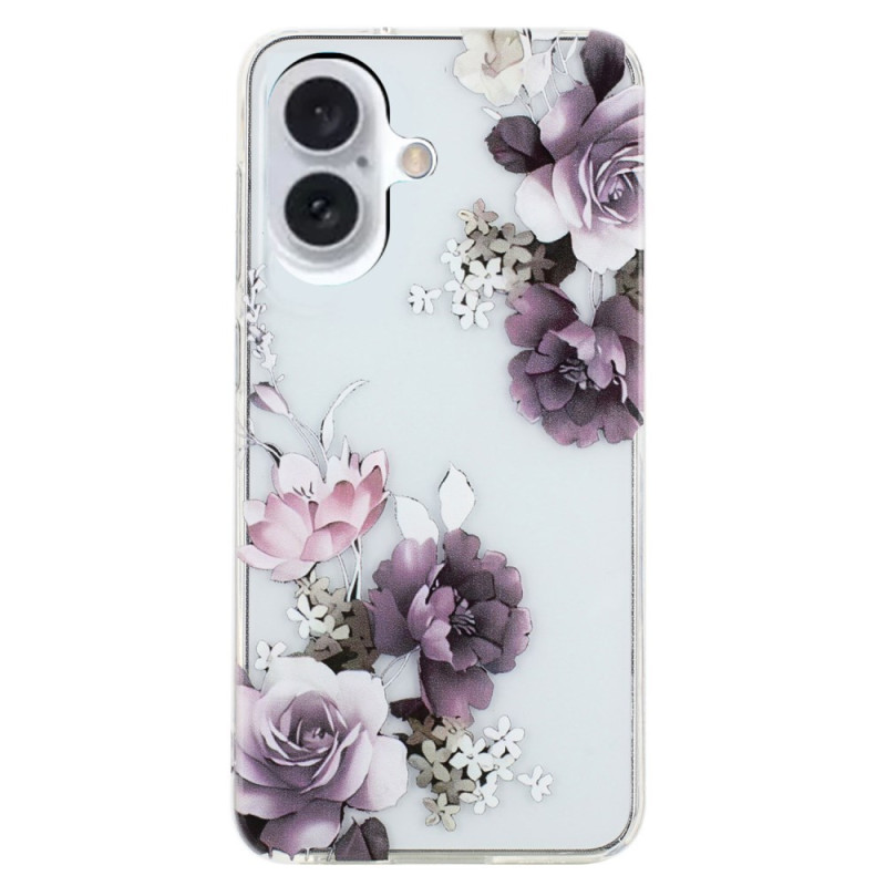 Funda iPhone 16 Plus Peonies