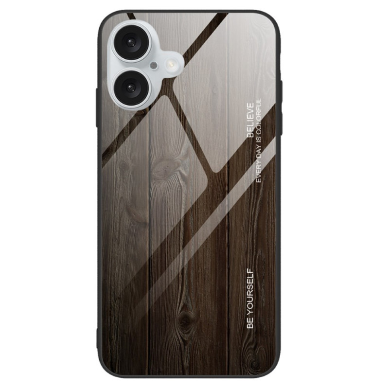 Funda rígida iPhone 16 Plus Vere Trempé Bois