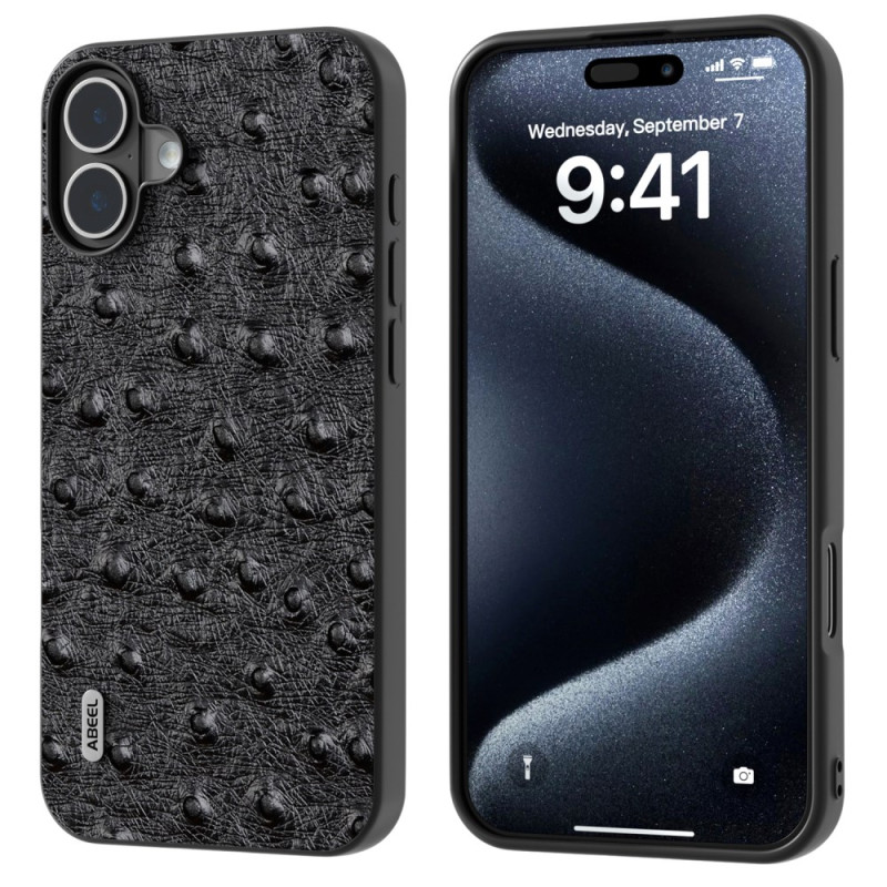 Funda iPhone 16 Plus Textura Avestruz ABEEL