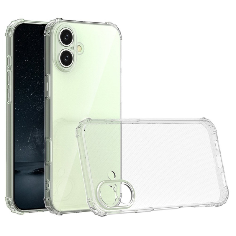 Funda reforzada transparente iPhone 16 Plus