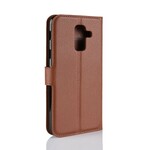 Funda de polipiel Samsung Galaxy A6 Plus Lichi Funda de polipiel Samsung Galaxy A6 Plus Lichi