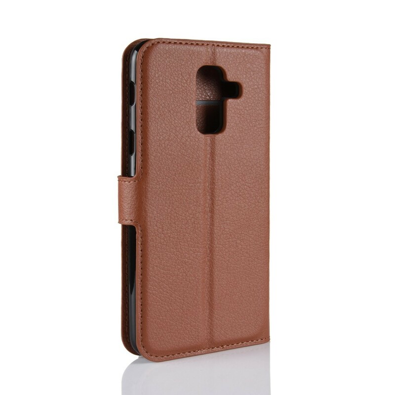 Funda de polipiel Samsung Galaxy A6 Plus Lichi Funda de polipiel Samsung Galaxy A6 Plus Lichi