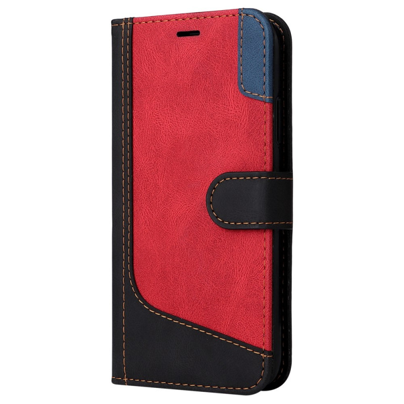 Funda iPhone 16 Plus Tricolor con cordón de seguridad