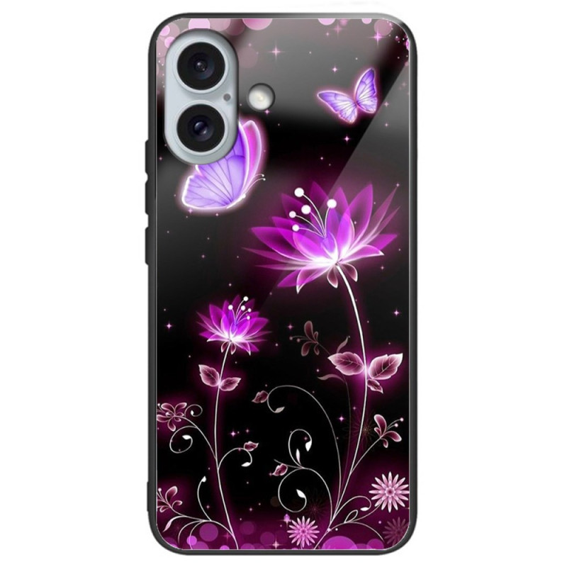 Teléfono 16 Plus Funda fluorescente Lotus