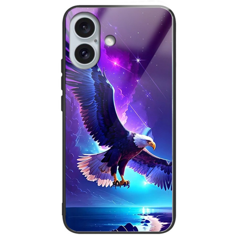 Funda iPhone 16 Plus Vidrio Templado Águila Voladora