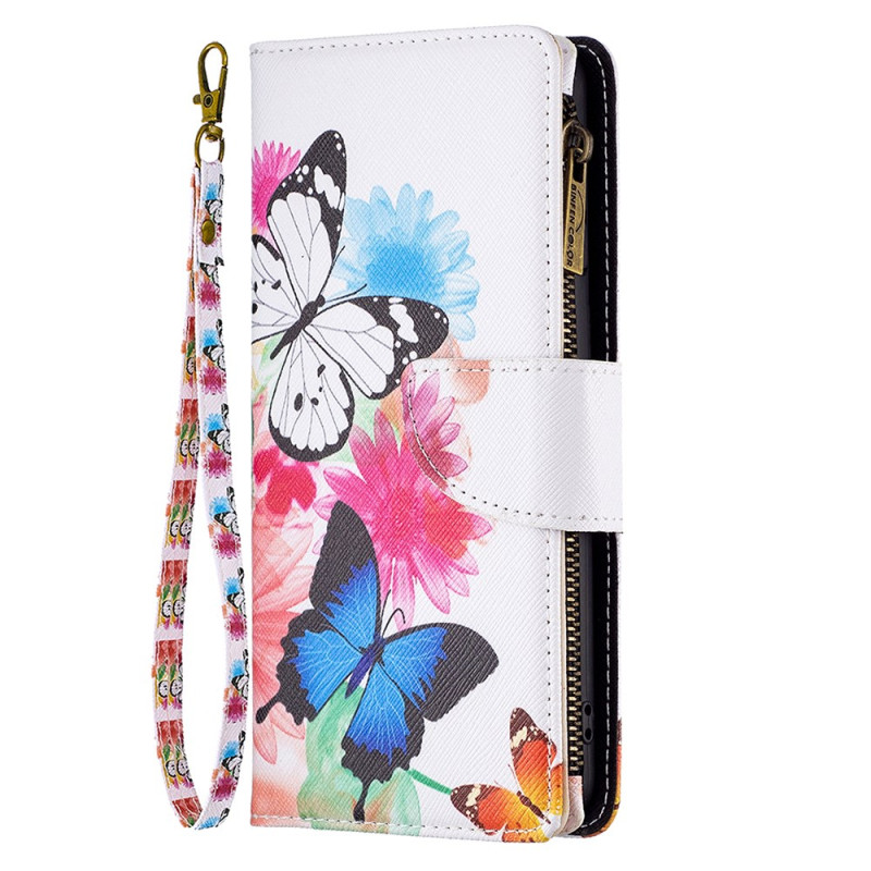 Funda iPhone 16 Pro Wallet Dos Mariposas