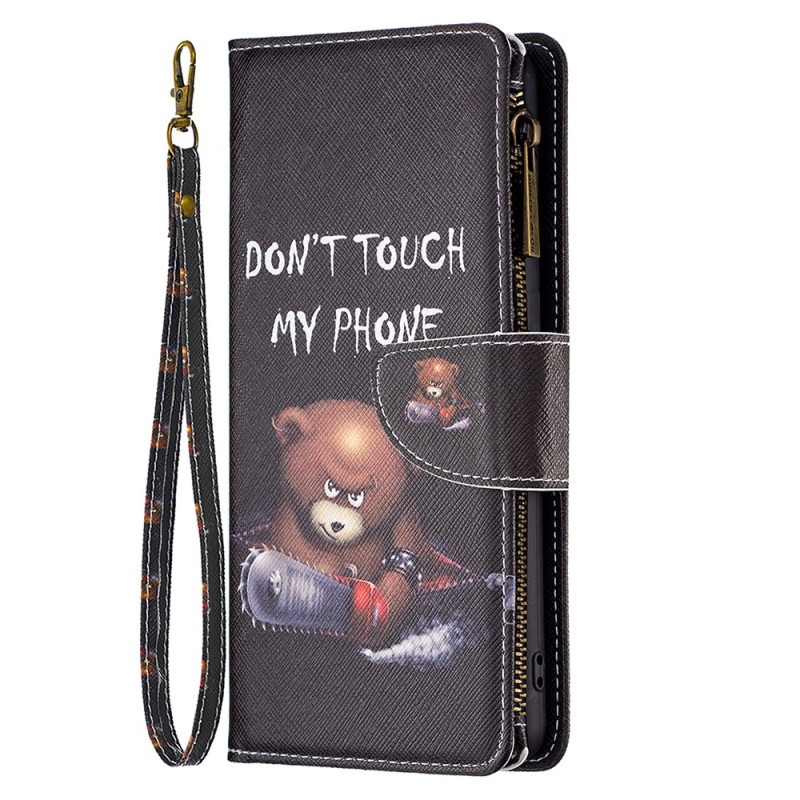 Funda iPhone 16 Pro Cartera Oso Peligroso