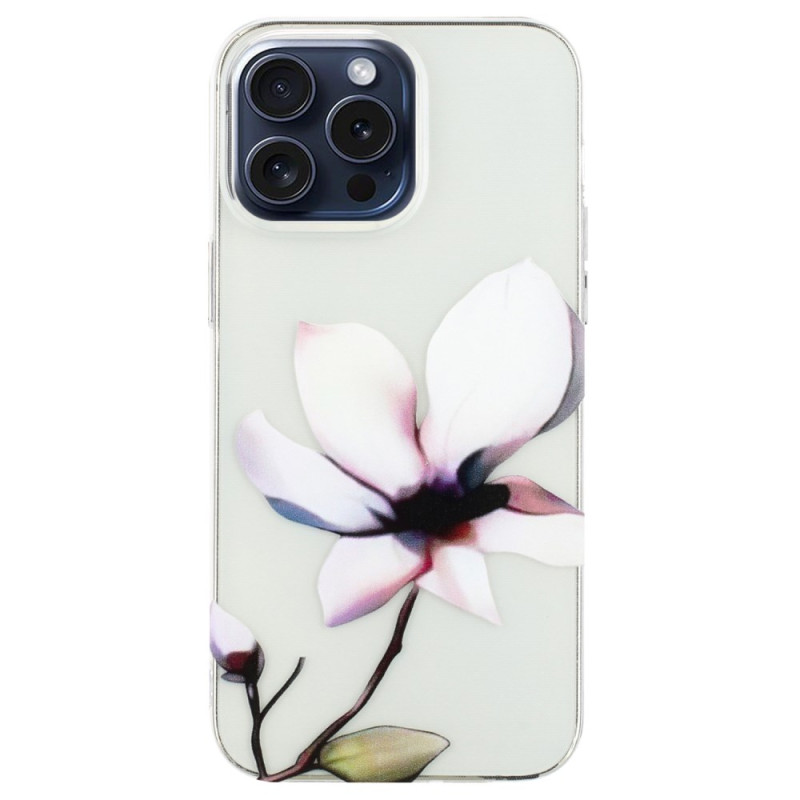 Funda Flor Blanca iPhone 16 Pro