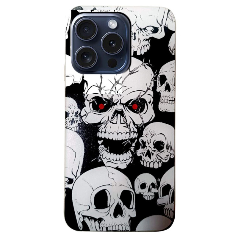 Funda iPhone 16 Pro Skulls