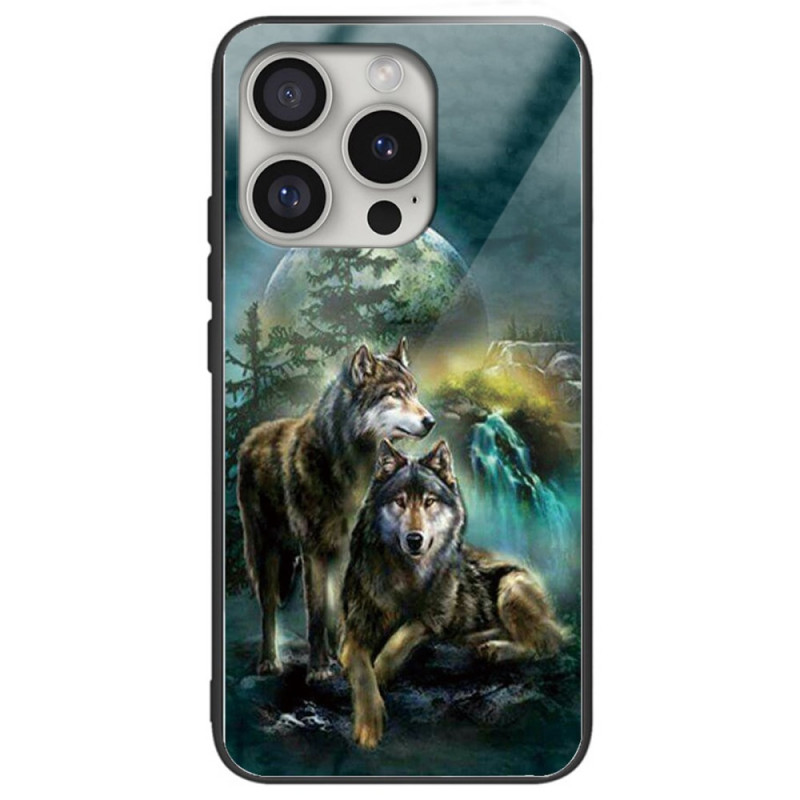 Fundas iPhone 16 Pro Vidrio Templado Lobos