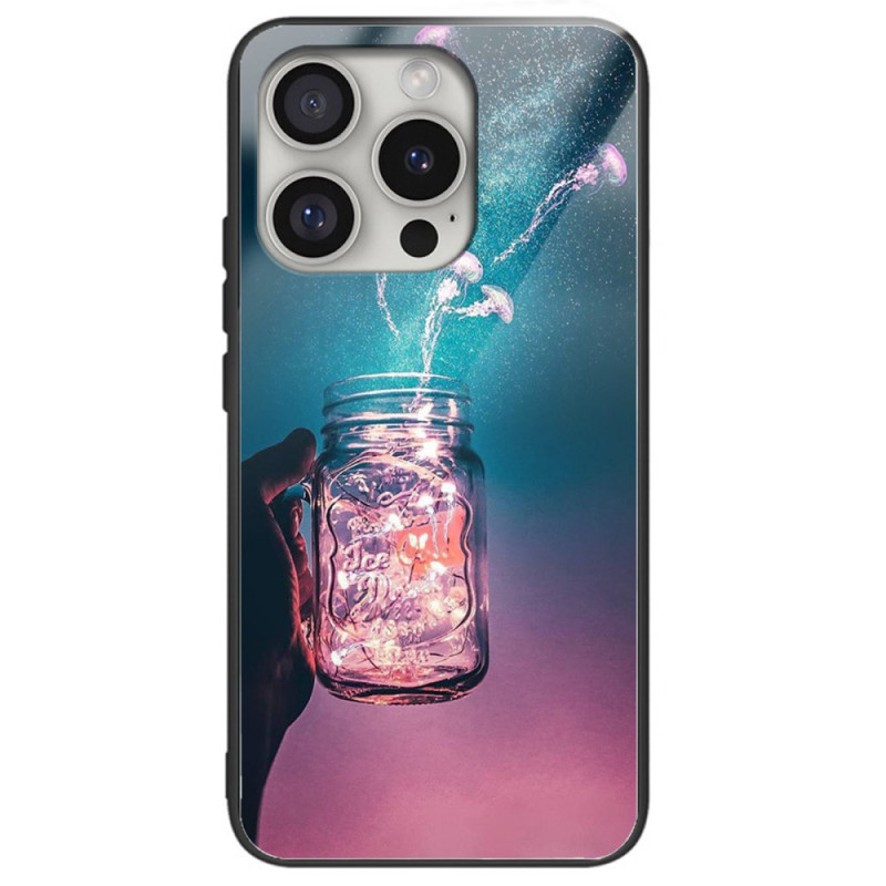 Funda iPhone 16 Pro Cristal templado Medusa en una botella