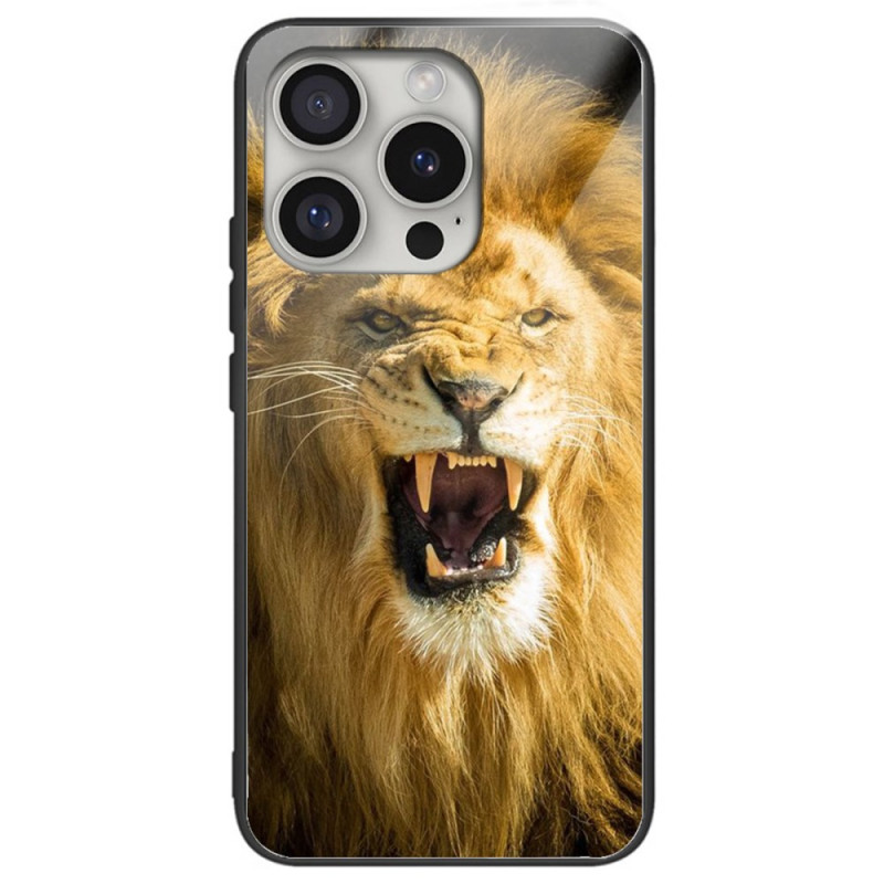 Funda de cristal templado
 Lion design iPhone 16 Pro