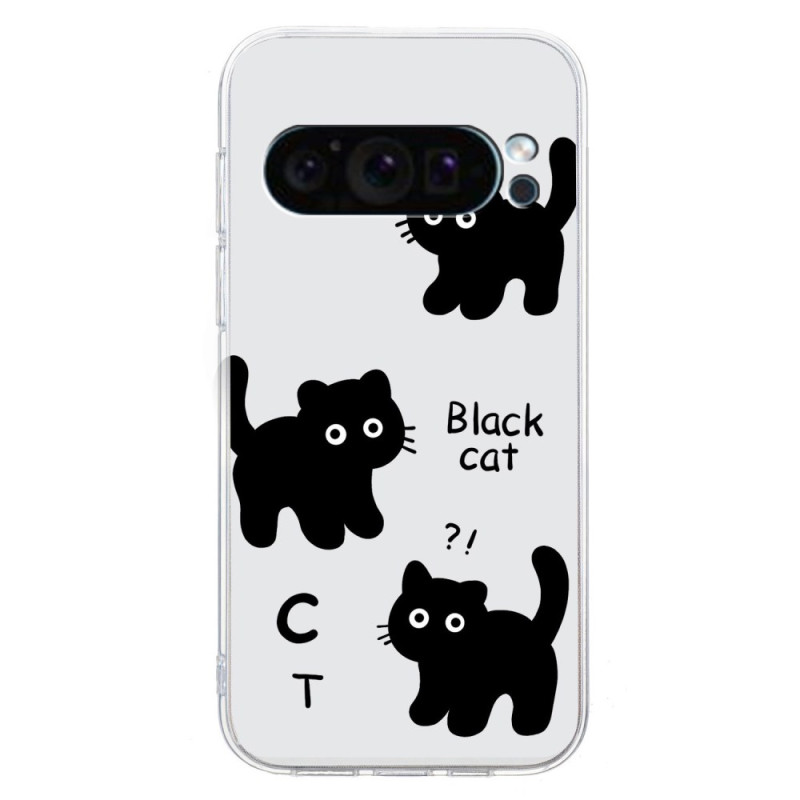 Funda Google Pixel 9 Gato negro