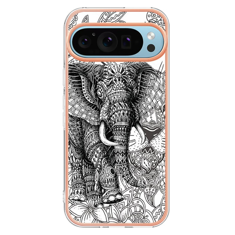 Funda de tótem de elefante para Google Pixel 9 / Pixel 9 Pro