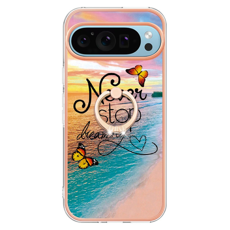 Anillo de soporte de la funda Google Pixel 9 / Pixel 9 Pro Never Stop Dreaming