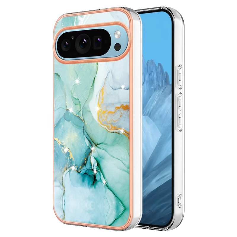 Funda de mármol para Google Pixel 9 / Pixel 9 Pro