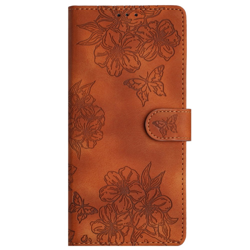 Funda Google Pixel 9 Efecto Gamuza Floral