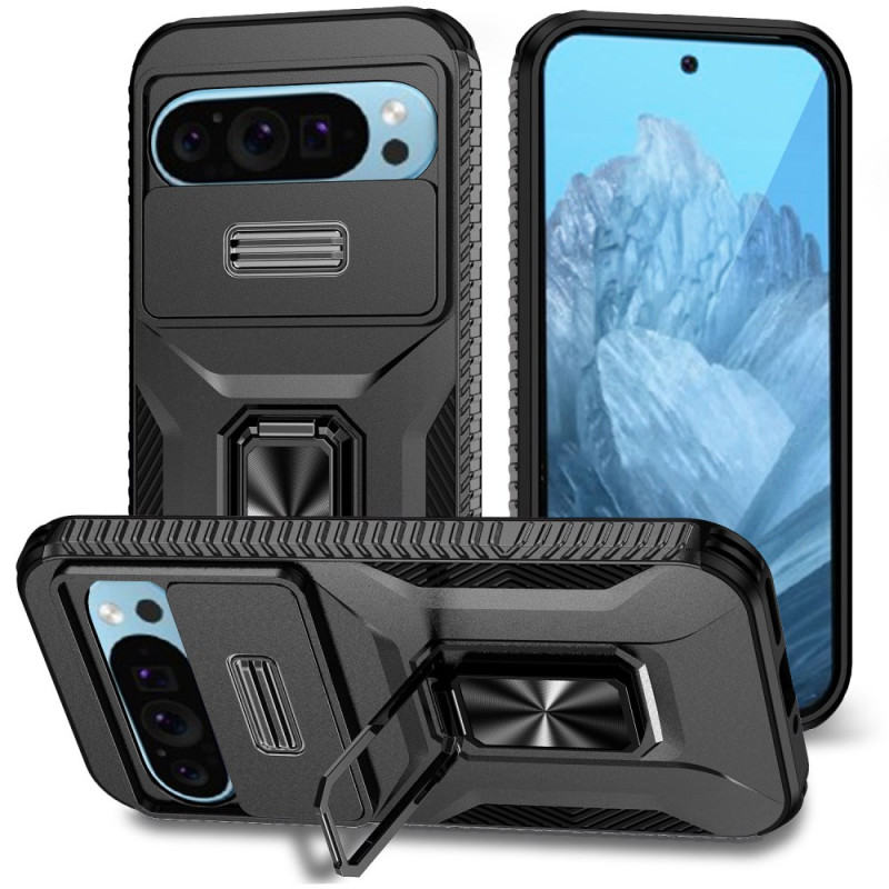 Funda Google Pixel 9 / Pixel 9 Pro Anillo de soporte de resistencia militar