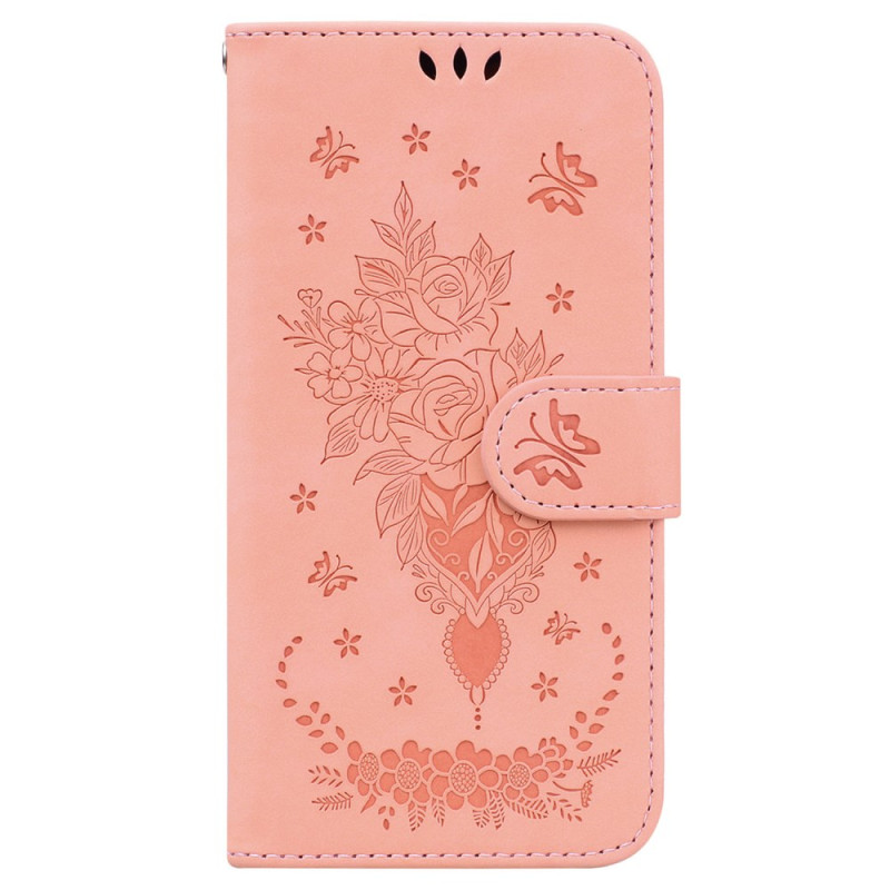 Funda Google Pixel 9 / Pixel 9 Pro Floral Efecto Gamuza