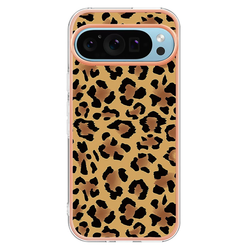 Funda con estampado de leopardo para Google Pixel 9 Pro XL