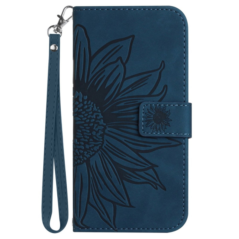 Funda de cordón con estampado de girasol para Google Pixel 9 Pro XL